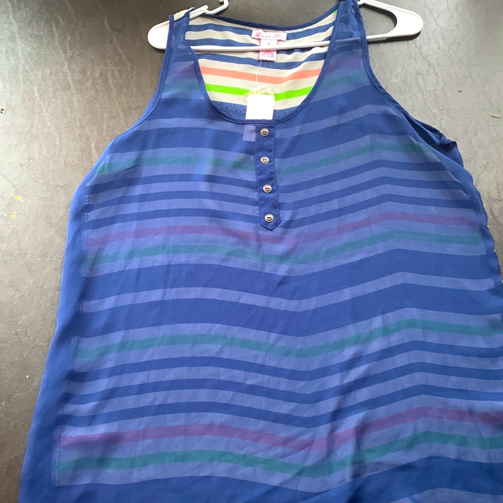 Dual patter dress shirt